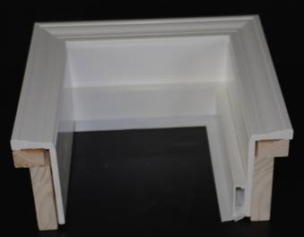 Millcraft PVC Cladding for Garage Door Frame
