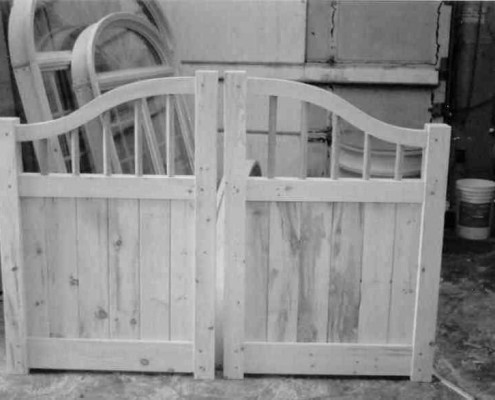 Curved Garden Gates